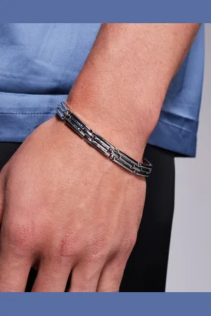 ASOS Correa para el reloj plateada con detalle grabado de