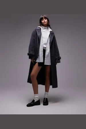 Topshop Abrigo cómodo de