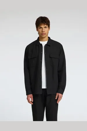 SELECTED Sobrecamisa negra de
