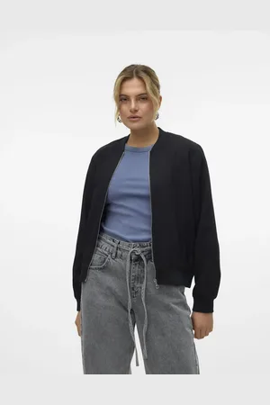 VERO MODA Chaqueta bomber negra de