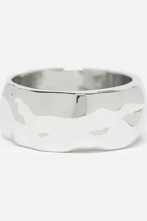 ASOS Anillo grueso efecto fundido de