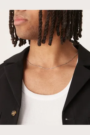 ASOS Collar de cadena fina retorcida de acero inoxidable resistente al agua de