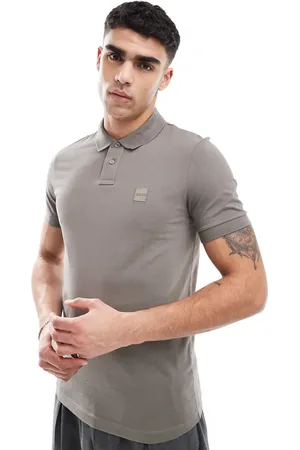 HUGO BOSS Polo de corte slim con logo de piqué Passenger Icon de