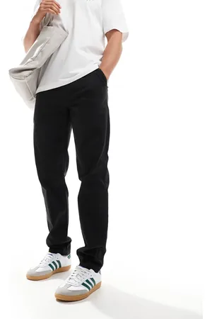 Farah Chinos negros de corte estándar Norwood de