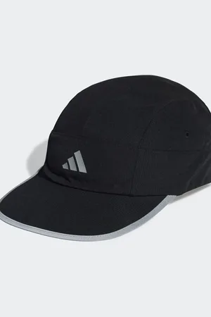 adidas Gorra negra y plateado reflectante para correr flexible HEAT.RDY X-City de -Negro