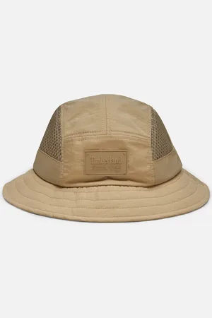 Timberland Sombrero de pescador color arena redondo con panel de malla de -Neutro