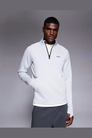 HUGO BOSS Sudadera con media cremallera Active de