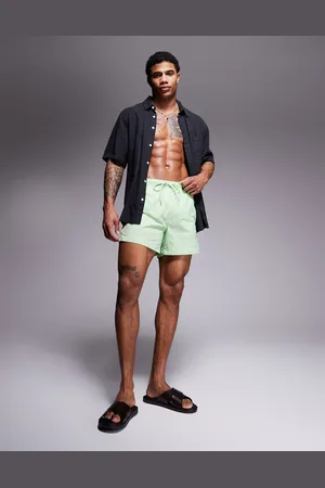 HUGO BOSS Shorts de baño con cinta del logo Fab de