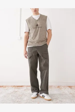 adidas Pantalones caquis Premium Essentials de -Verde