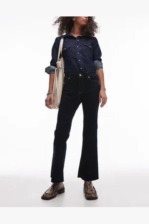 MANGO Vaqueros capri Sienna de