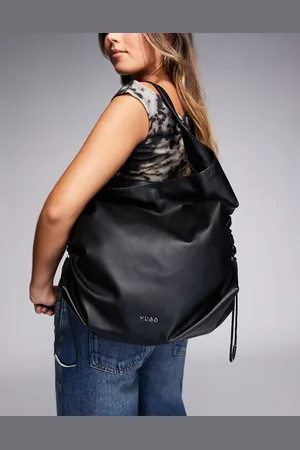 HUGO BOSS Bolso de hombro grande con cordón ajustable Ilene de -Rojo
