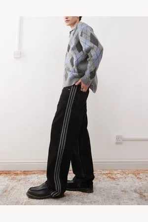 adidas Pantalones de chándal vaqueros negros Firebird de