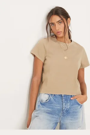 Free People Camiseta color holgada Everyday de -Amarillo