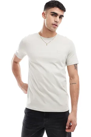 HUGO BOSS Camiseta holgada con recuadro del logo Tales de -Neutro