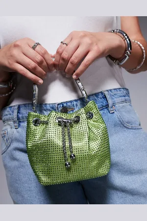 River Island Bolso con diseño termosellado y detalle de colgante de