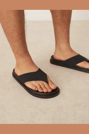 ASOS Chanclas negras clásicas de