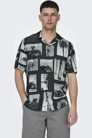 Only & Sons Camisa negra de