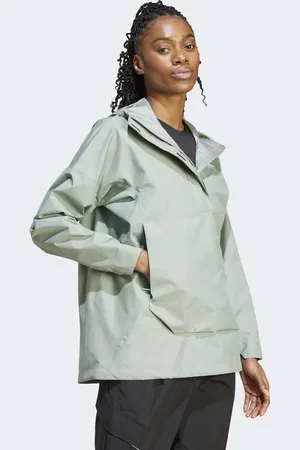 adidas Chaqueta verde plateado Terrex Xperior 2L GORE-TEX Performance de