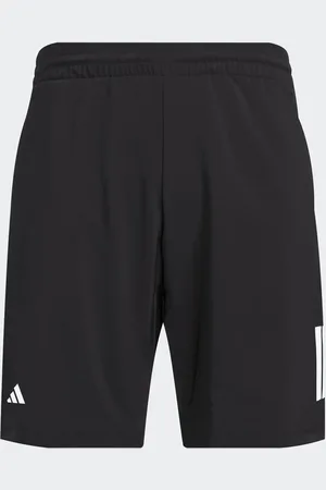 adidas Pantalones cortos negros con 3 rayas Club Tennis Climacool de