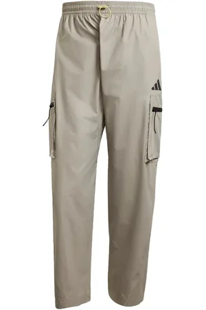 adidas Pantalones cargo beis arcilla ligeros City Escape de -Gris