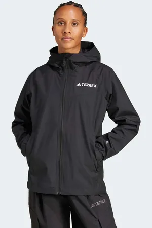 adidas Chaqueta negra Terrex Multi 2 l Rain.Rdy de -Negro
