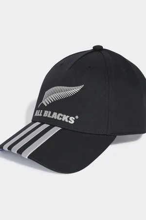 adidas Gorra de béisbol negra con diseño de los All Blacks de -Negro