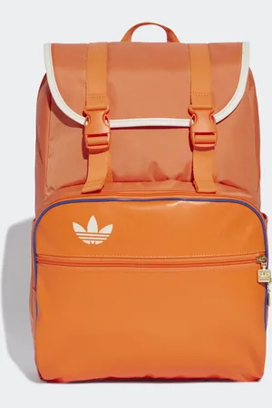 adidas Mochila naranja solar con solapa de