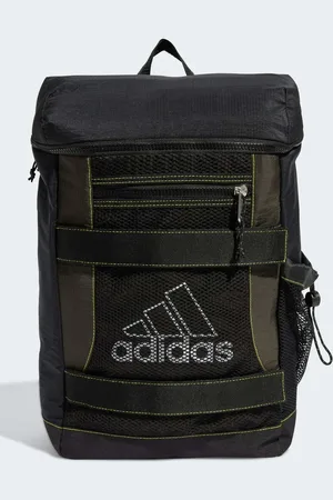 adidas Mochila negra y verde oliva sombreado de -Negro