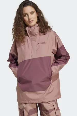 adidas Anorak color arcilla cálido Terrex Xploric 2,5 l Climaproof de -Marrón