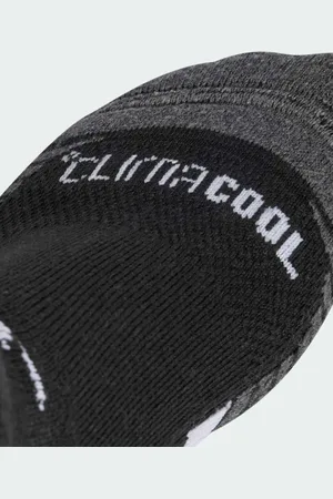 adidas Pack de 3 pares de calcetines de color negro y blanco acolchados de caña baja Climacool Cushioned de