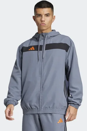 adidas Sudadera ónice y naranja neón con capucha Tiro 25 Essentials de -Negro