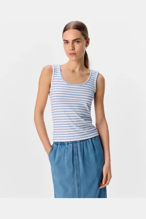 Object Top blanco de tirantes 1 de