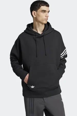adidas Sudadera negra con capucha Neuclassics de