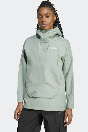 adidas Anorak verde plateado Terrex Xploric 2.5L Climaproof de