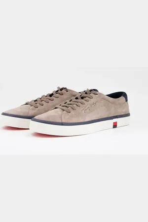 Tommy Hilfiger Zapatillas de deporte color de ante Corporate Modern de -Beis neutro
