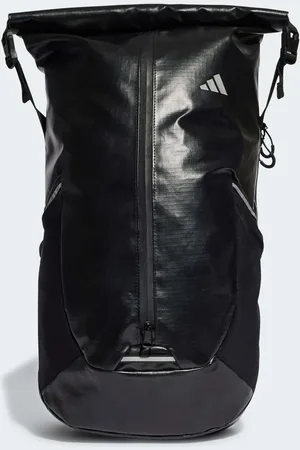 adidas Mochila negra y plateado reflectante Ap/syst. de -Negro