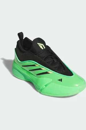 adidas Zapatillas de deporte verde neón y negras Dame 9 de