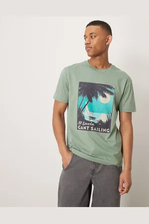 GANT Camiseta con estampado "St Lucia sailing" de