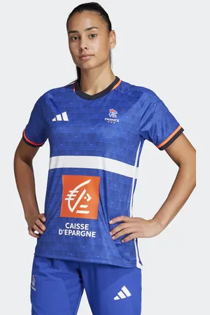adidas Camiseta pálido con diseño de la selección de balonmano de Francia Replica de