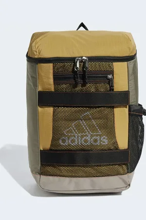 adidas Mochila color guijarro plateado y avena de