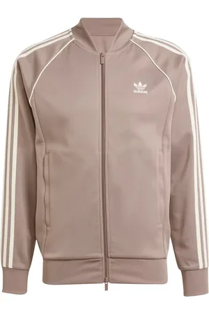 adidas Chaqueta de chándal marrón pálido Adicolor Classics SST de