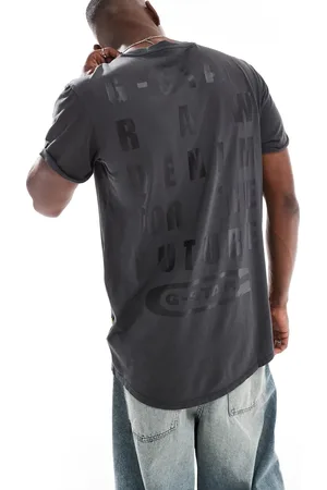 G-Star Camiseta sobretintado con estampado de texto en el pecho y la espalda Lash de