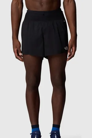 The North Face Pantalones cortos de 5" negros con diseño 2 en 1 Sunriser de
