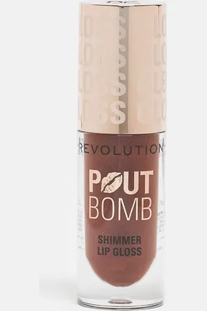 Revolution Brillo de labios Pout Bomb de : Tono -Marrón