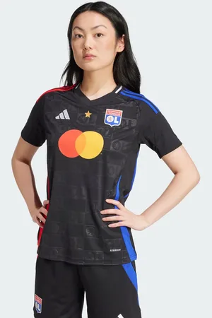 adidas Camiseta negra de la segunda equipación del Olympique Lyonnais 24/25 de
