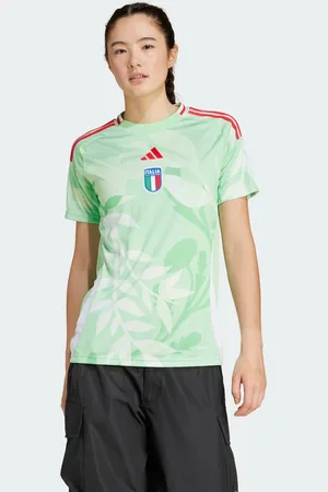 adidas Camiseta con diseño de la segunda equipación de la selección femenina de Italia 25 de