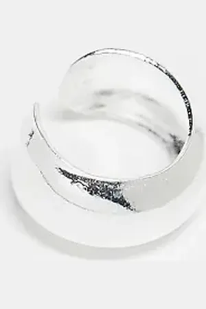 Kingsley Ryan Ear cuff grueso redondeado de plata de ley de
