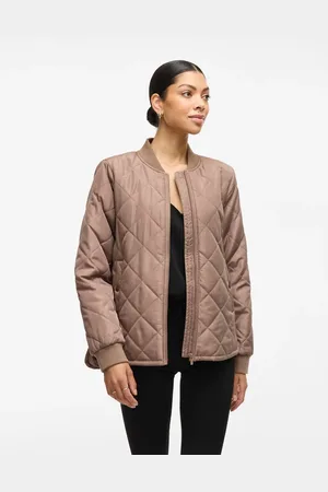 VILA Chaqueta bomber de -Marrón