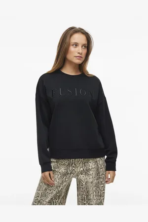 VILA Sudadera negro belleza de