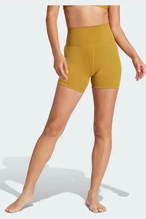 adidas Leggings cortos de 5" color All Me de adidas Training-Marrón